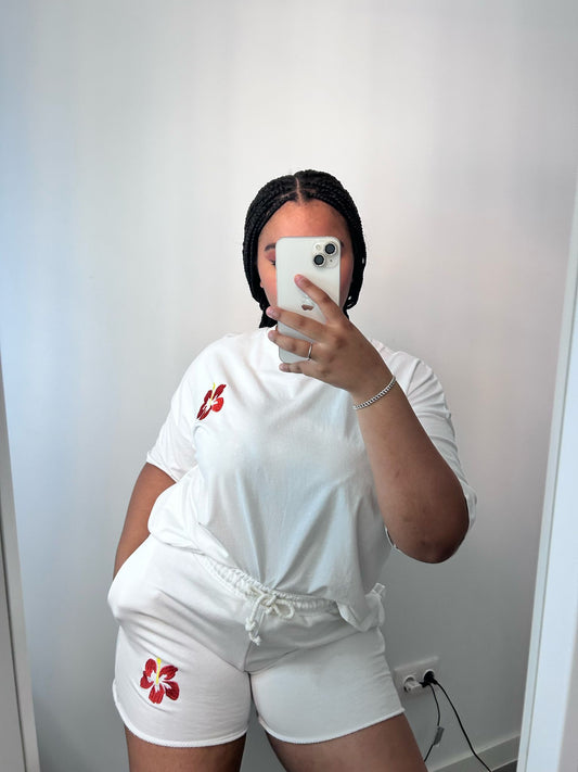Conjunto Hawaii Blanco